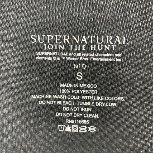 Supernatural Show Join The Hunt Tank Top Small - Picture 5 of 5